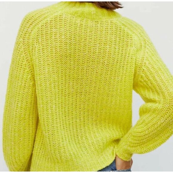 ANTHROPOLOGIE Honore Ribbed Sweater-sz Small - Picture 2 of 9